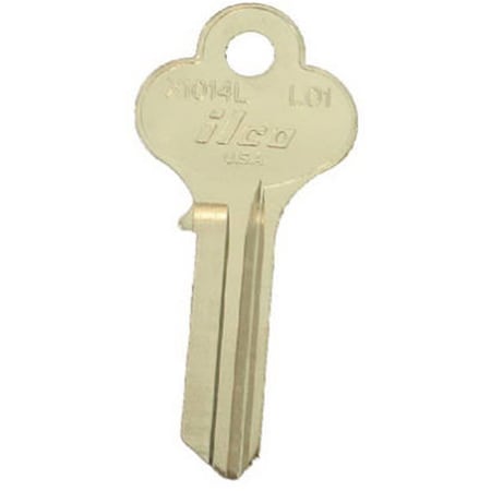 Dormakaba LO1-X1014L Lori Import Key Blank, 10PK 838797